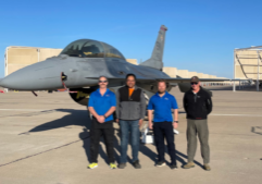 AQRD attends Heritage Flight Demonstration 2021